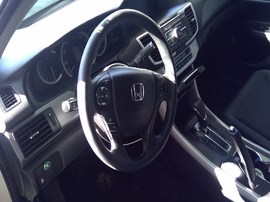2014 HONDA ACCORD, SILVER, LX MODEL, 2.4L, AT.   A25201